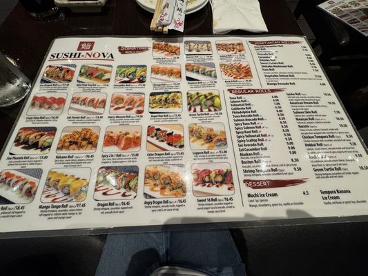 Menu photo 3 Sushi Nova Westmont, IL