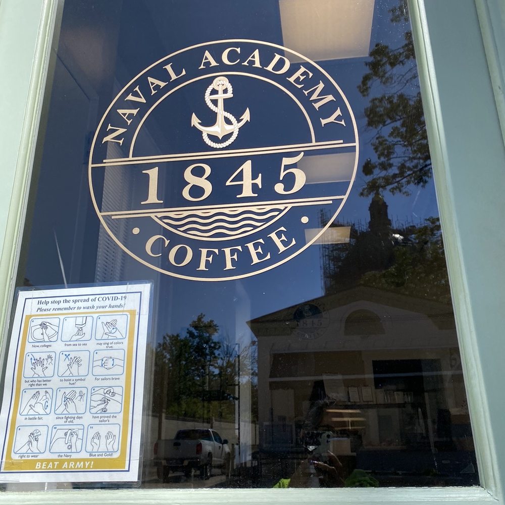 Naval Academy 1845 Coffee - Door - Coffee & Tea Near Me - Annapolis, Maryland