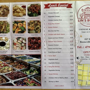 Lin Buffet - Menu items - Restaurants Near Me - Booneville, Arkansas Lin Buffet - Menu items - Restaurants Near Me - Booneville, Arkansas