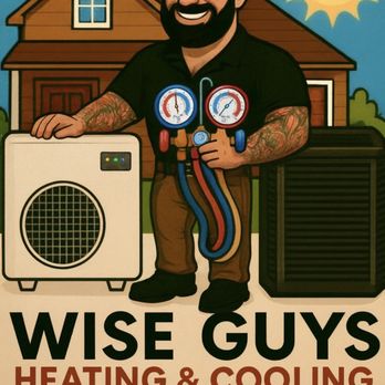 Wise Guys Heating And Cooling - My new cartoon logo - Heating & Air Conditioning/HVAC Near Me Wise Guys Heating And Cooling - My new cartoon logo - Heating & Air Conditioning/HVAC Near Me