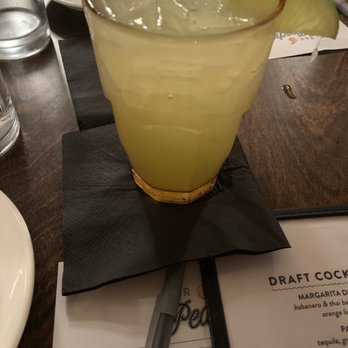 Bar Peached - Yoga and Chill draft cocktail - Cocktail Bars Near Me - Austin, Texas
