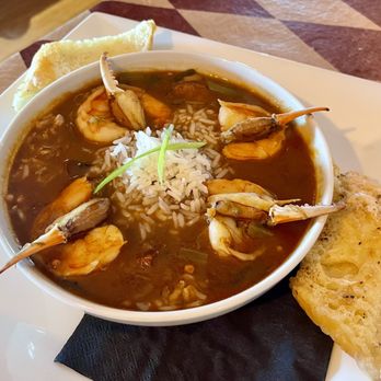 Wahoo's Seafood - Bowl of seafood gumbo. Some of the best I've had outside of NOLA...and I've had gumbo lots of places! - Seafood Markets Near Me - Kerrville, Texas