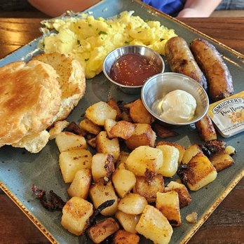First Watch - Classic with biscuit & pork sausages - Breakfast & Brunch Near Me - Falls Church, Virginia First Watch - Classic with biscuit & pork sausages - Breakfast & Brunch Near Me - Falls Church, Virginia
