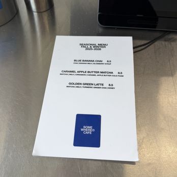 Somewhere - Seasonal Menu - Men's Clothing Near Me - Washington, DC, District of Columbia