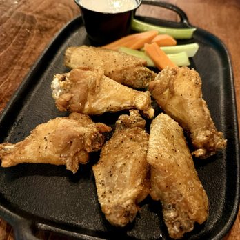 Gaston Brewing Restaurant - Chicken wings (lemon pepper rub) - Brewpubs Near Me - Fayetteville, North Carolina Gaston Brewing Restaurant - Chicken wings (lemon pepper rub) - Brewpubs Near Me - Fayetteville, North Carolina