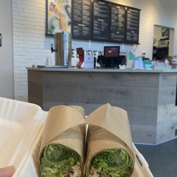 Kale Me Crazy - Chicken Pesto Wrap (4/5) - Juice Bars & Smoothies Near Me - Tampa, Florida