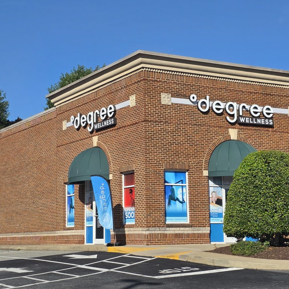 Degree Wellness - Outside and building entrance - IV Hydration Near Me - Greensboro, North Carolina