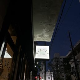 Sign outside
