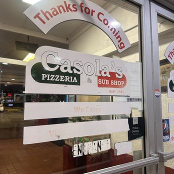 Casola's Pizzeria & Sub Shop - Casolas entrance - Pizza Near Me - Miami, Florida