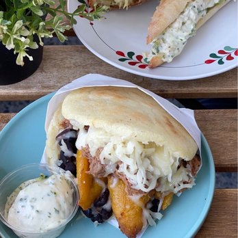 Arosa Cafe - Arepa Pabellon & Chicken Avocado Panino (IG: hangryforwhat) - Coffee & Tea Near Me - Seattle, Washington Arosa Cafe - Arepa Pabellon & Chicken Avocado Panino (IG: hangryforwhat) - Coffee & Tea Near Me - Seattle, Washington