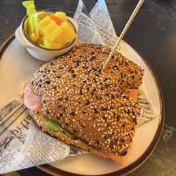 Lox bagel