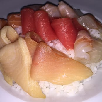 Sushi OK - Chirashi w no shellfish or octopus! - Sushi Bars Near Me - Riverside, California Sushi OK - Chirashi w no shellfish or octopus! - Sushi Bars Near Me - Riverside, California