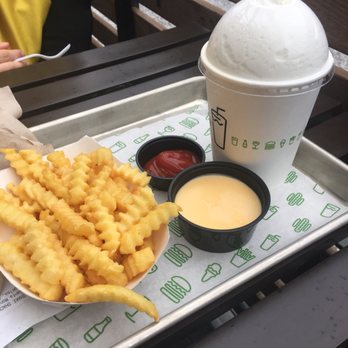 Shake Shack Century City Mall - 2nd Floor - Cheese fries and milkshake - Fast Food Near Me - Los Angeles, California Shake Shack Century City Mall - 2nd Floor - Cheese fries and milkshake - Fast Food Near Me - Los Angeles, California