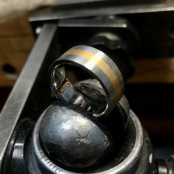Underhill Studio - Stainless steel and 24K Gold inlay
