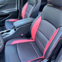 Tops & Trends - Seat covers professionally installed.