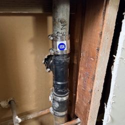 Castaneda's Plumbing & Rooter - New piping! ( beautiful replacement)