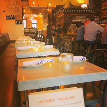 Jacob's Pickles - Empty Jacobs , the rarest of sights - Comfort Food Near Me - New York, New York Jacob's Pickles - Empty Jacobs , the rarest of sights - Comfort Food Near Me - New York, New York