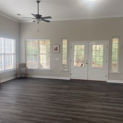 Hinesville Carpet and Flooring - Vinyl plank flooring installation in main room