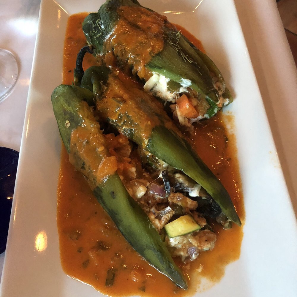Azulejos - Stuffed Chiles Poblanos - Mexican Near Me - Smithtown, New York