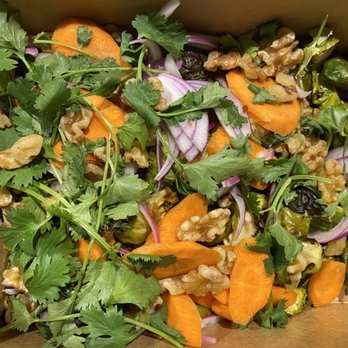 Farmhouse Table - The Shop - Fresh salad with Brussels sprouts and walnuts - Caterers Near Me - Rochester, New York Farmhouse Table - The Shop - Fresh salad with Brussels sprouts and walnuts - Caterers Near Me - Rochester, New York