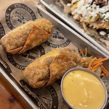 Treylor Park - Cheesesteak Egg Rolls - New American Near Me - Savannah, Georgia