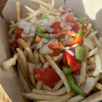 Monkey King Pub & Grub - Disco fries..... just oka!!'n - Asian Fusion Near Me - Alameda, California
