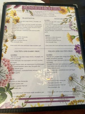 Menu photo 4 Neverland Tea Salon Vancouver, BC