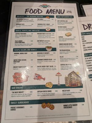 Menu photo 2 Central Perk Cafe Boston, MA