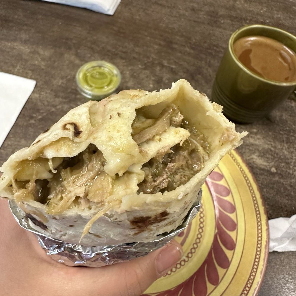 Breakfast Burritos - pork green chili