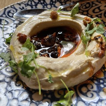 Aba - Smoky Garlic Hummus - Mediterranean Near Me - Austin, Texas Aba - Smoky Garlic Hummus - Mediterranean Near Me - Austin, Texas