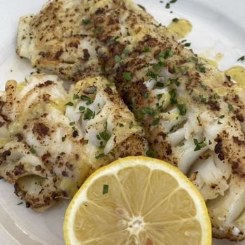 Boston Fish Market - Charbroiled Cod - Seafood Near Me - Des Plaines, Illinois