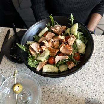 The Standard - Citrus Salmon salad - Lounges Near Me - Fresno, California The Standard - Citrus Salmon salad - Lounges Near Me - Fresno, California