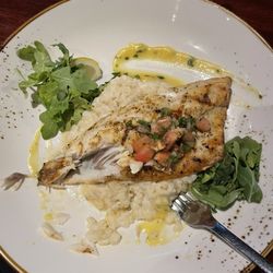 Bâton Rouge Steakhouse & Bar - GRILLED MEDITERRANEAN BRANZINO
