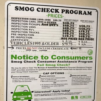 Smog 4 Less - These guys are always quick & friendly. - Smog Check Stations Near Me - Ventura, California Smog 4 Less - These guys are always quick & friendly. - Smog Check Stations Near Me - Ventura, California