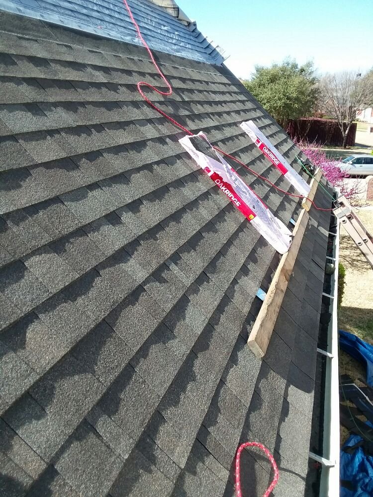Slide of Straight Line Roofing