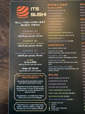 Menu photo 4 Its Sushi Sacramento, CA Menu photo 4 Its Sushi Sacramento, CA