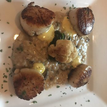 The Jackson Grill - Scallops with mushroom risotto. - Steakhouses Near Me - Milwaukee, Wisconsin