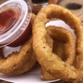Geenas Weenas - Terrific but a bit pricey onion rings - Food Trucks Near Me