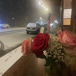 Lone Cone Saloon - First snow