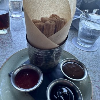 Coasterra - churros with dipping sauces - Mexican Near Me - San Diego, California