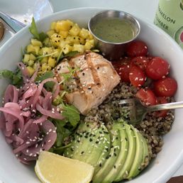 Mango Salmon Bowl