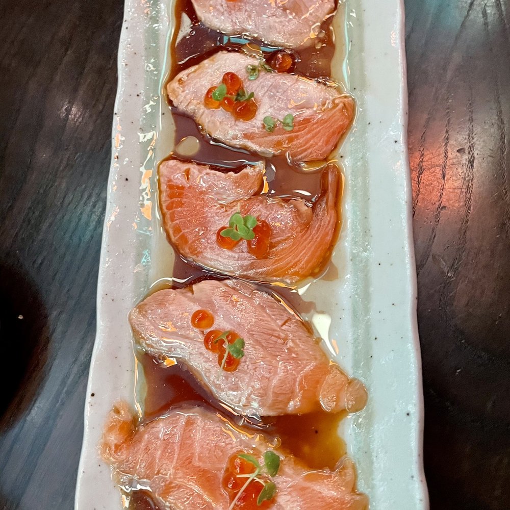 Blue Sushi Sake Grill - Truffle Salmon* - Sushi Bars Near Me - Westwood, Kansas