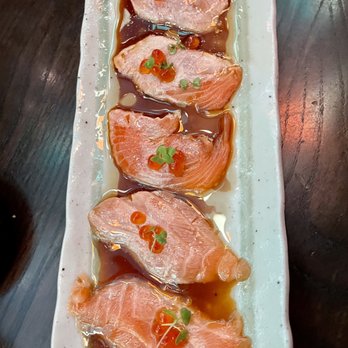 Blue Sushi Sake Grill - Truffle Salmon* - Sushi Bars Near Me - Westwood, Kansas