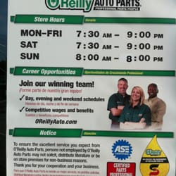 Kragen Auto Parts - Store hours