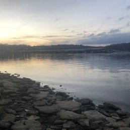 View from the waters edge