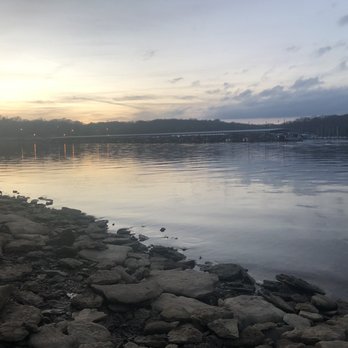 Elm Hill RV Resort - View from the waters edge - RV Parks Near Me - Nashville, Tennessee