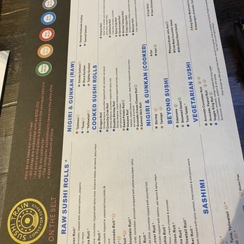 Sushi Train - Menu - Sushi Bars Near Me - Minneapolis, Minnesota Sushi Train - Menu - Sushi Bars Near Me - Minneapolis, Minnesota