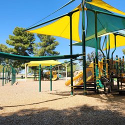 Pearblossom Park - Two shaded play areas.
