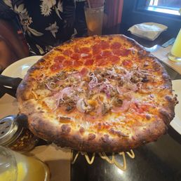Half pepperoni half The Transplant Half pepperoni half The Transplant