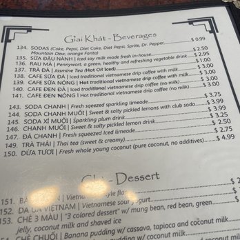 Pho Thanh - 2021-10-10 Beverage Menu - Vietnamese Near Me - Phoenix, Arizona Pho Thanh - 2021-10-10 Beverage Menu - Vietnamese Near Me - Phoenix, Arizona